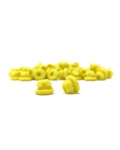 Baffle Rubber Nipple - Yellow