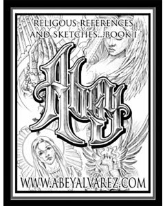 Religious References & Sketches Book 1 By Abey Alvarez