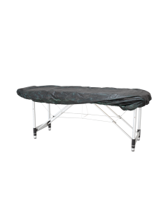 Peerless Elastic Drape Sheet / Bed Sheet - Black