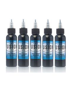 5 Color Greywash Set - Fusion Ink