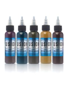 Fusion Ink 5 Color Muted Color Set