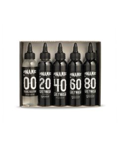 4oz Greywash Set - Dynamic Ink