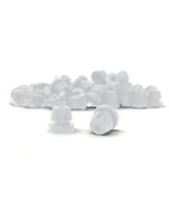 High Class Silicone Nipple With Baffle - White