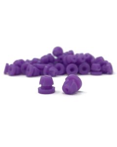 High Class Silicone Nipple With Baffle - Purple