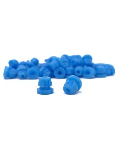 High Class Silicone Nipple With Baffle - Blue