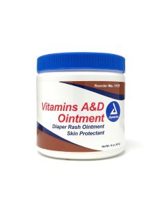 Vitamins A&D Ointment Jar - Dynarex