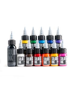 Mini Travel Set (12 Colors) - Solid Ink