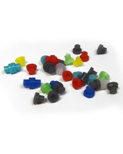 High Class Silicone Nipple NO Baffle - Mix Color