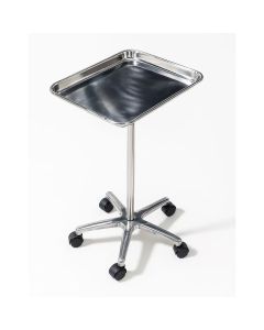 Rolling Stainless Steel Tray Station