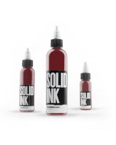Deep Red - Solid Ink
