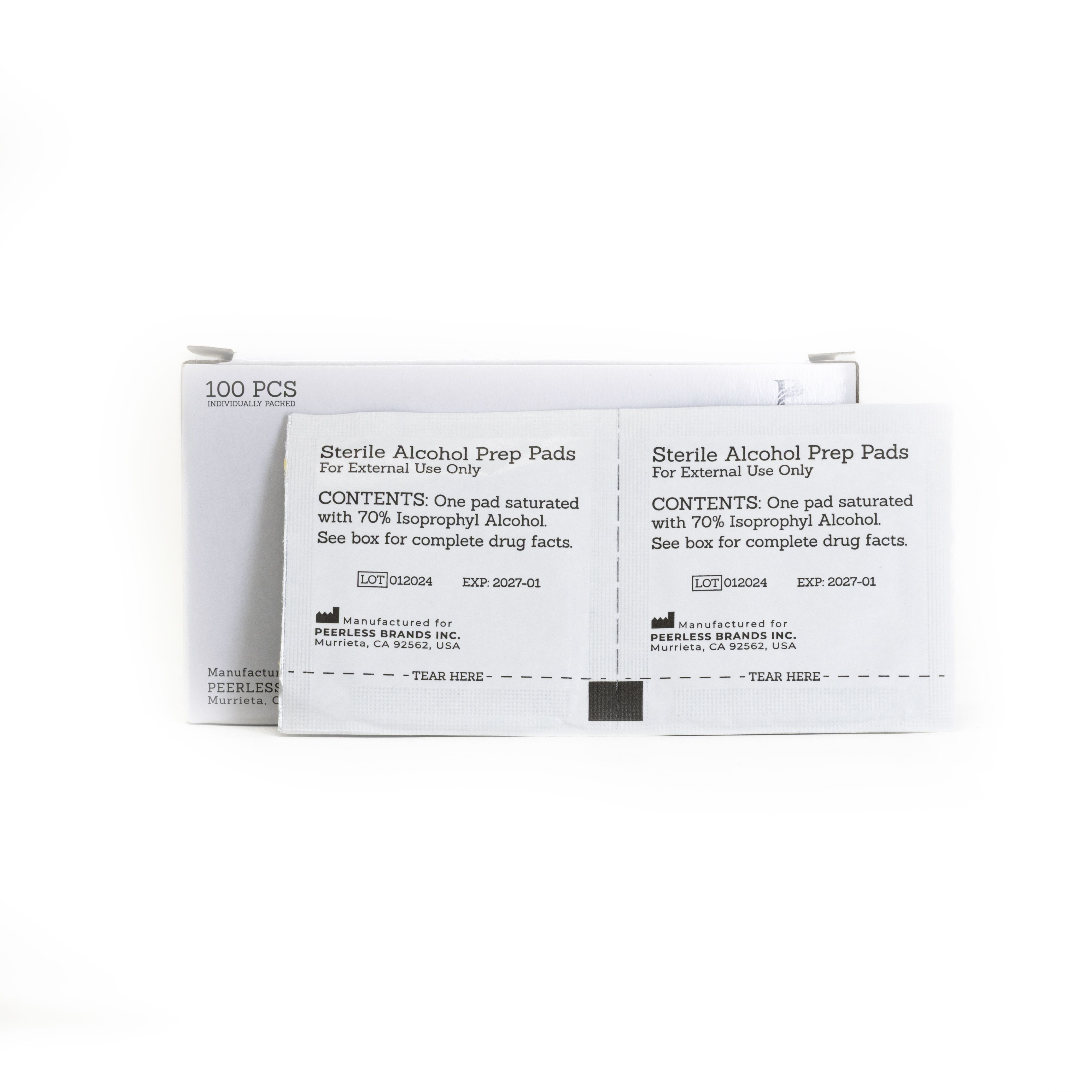 Sterile Alcohol Prep Pads