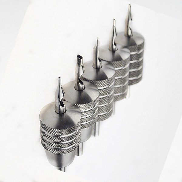 1" Stainless Combo Straight Grip - 316