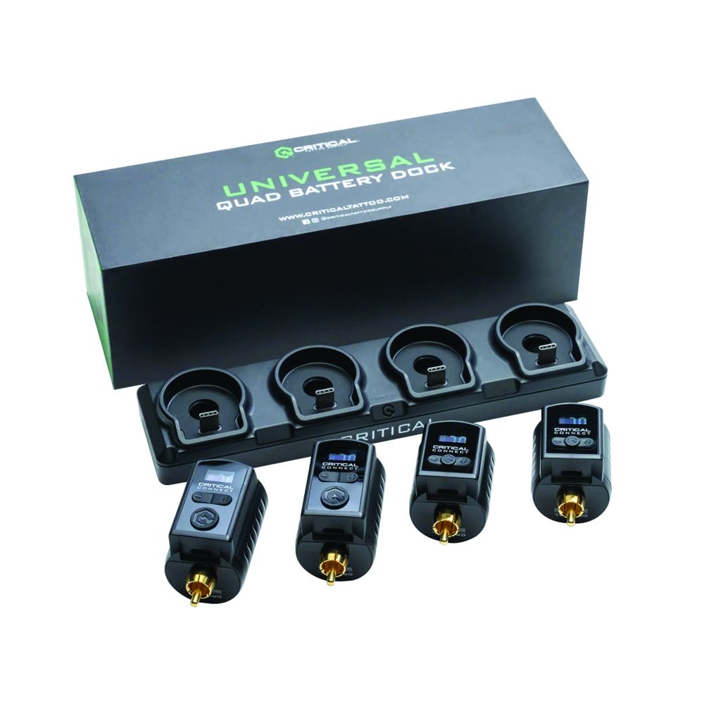 Critical Universal Battery Dock (Quad Dock)