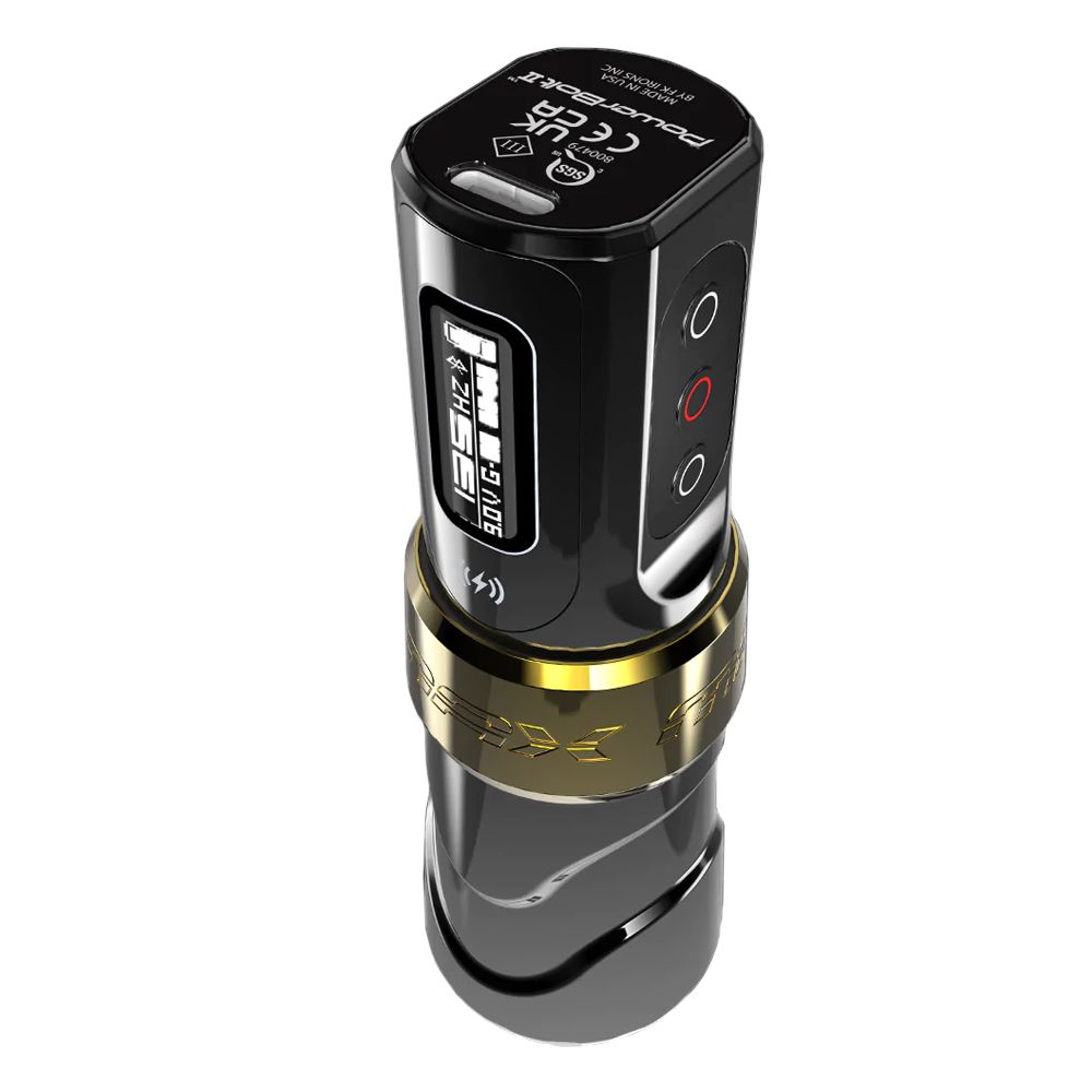 Fk Irons Flux Max Gold Stealth [2 PowerBolt II]