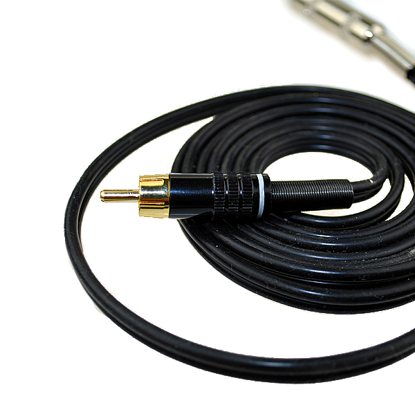 Silicone Heavy Duty RCA Cord - Straight