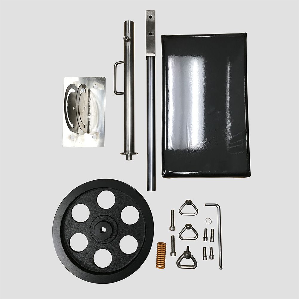 Heavy Duty Stainless Steel Arm Rest - Round Base