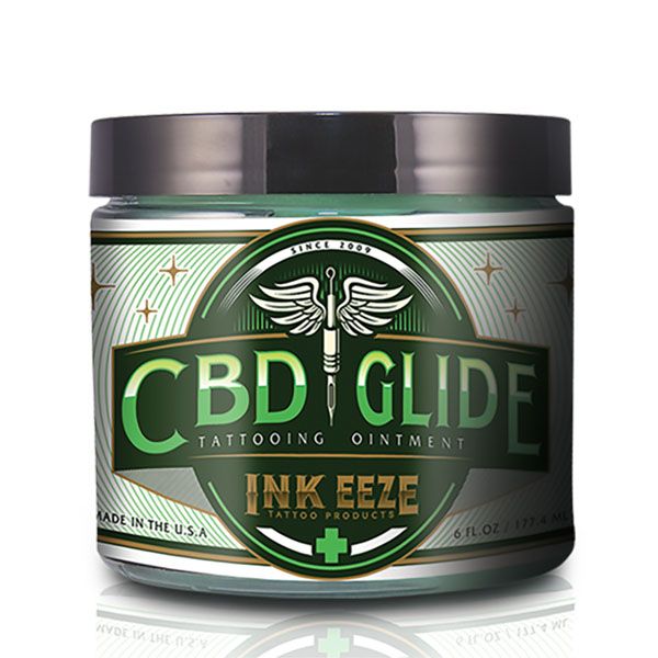 INK-EEZE Hemp Tattoo Ointment - 6oz