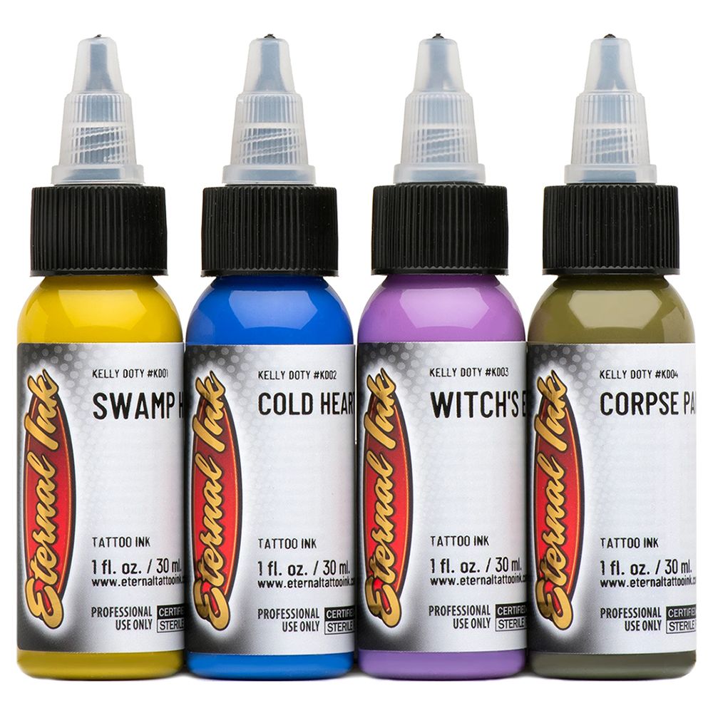1oz Kelly Doty Resurrection Ink Set - Eternal Ink