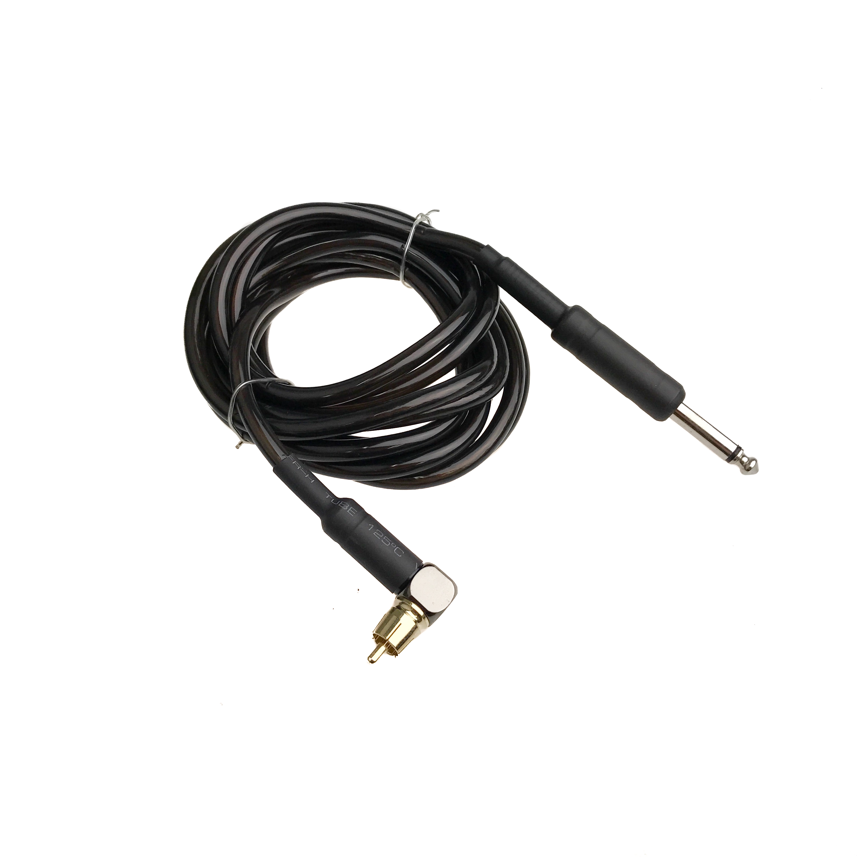 Silicone 90 Degree RCA Cord