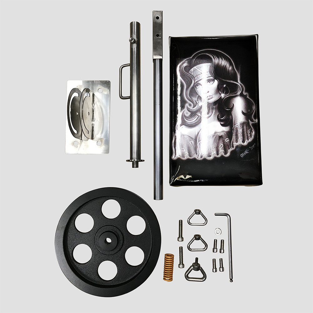 Stainless Steel Tattoo Arm Rest Designed By Chente - Lady