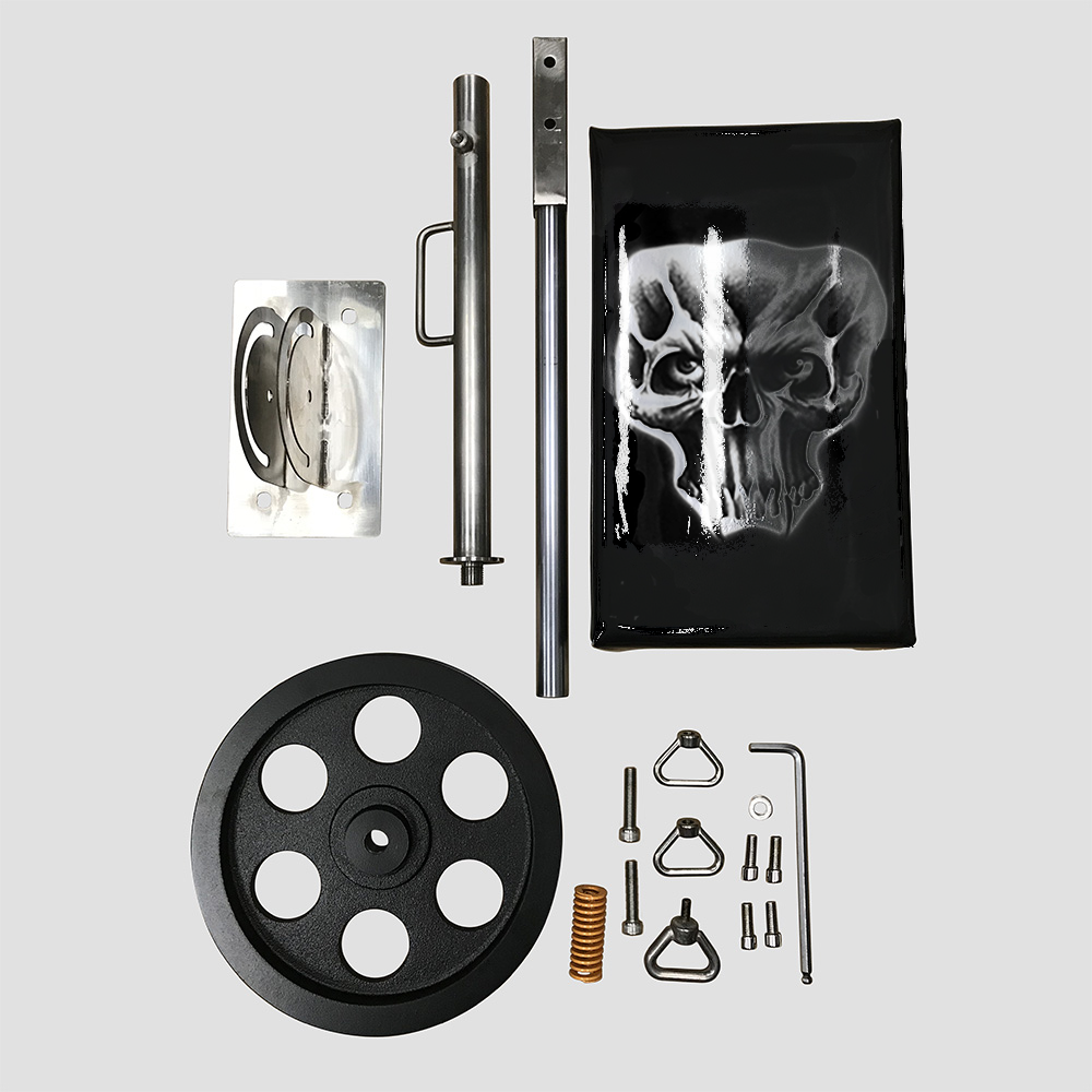 Stainless Steel Tattoo Arm Rest Designed By Chente - Skull