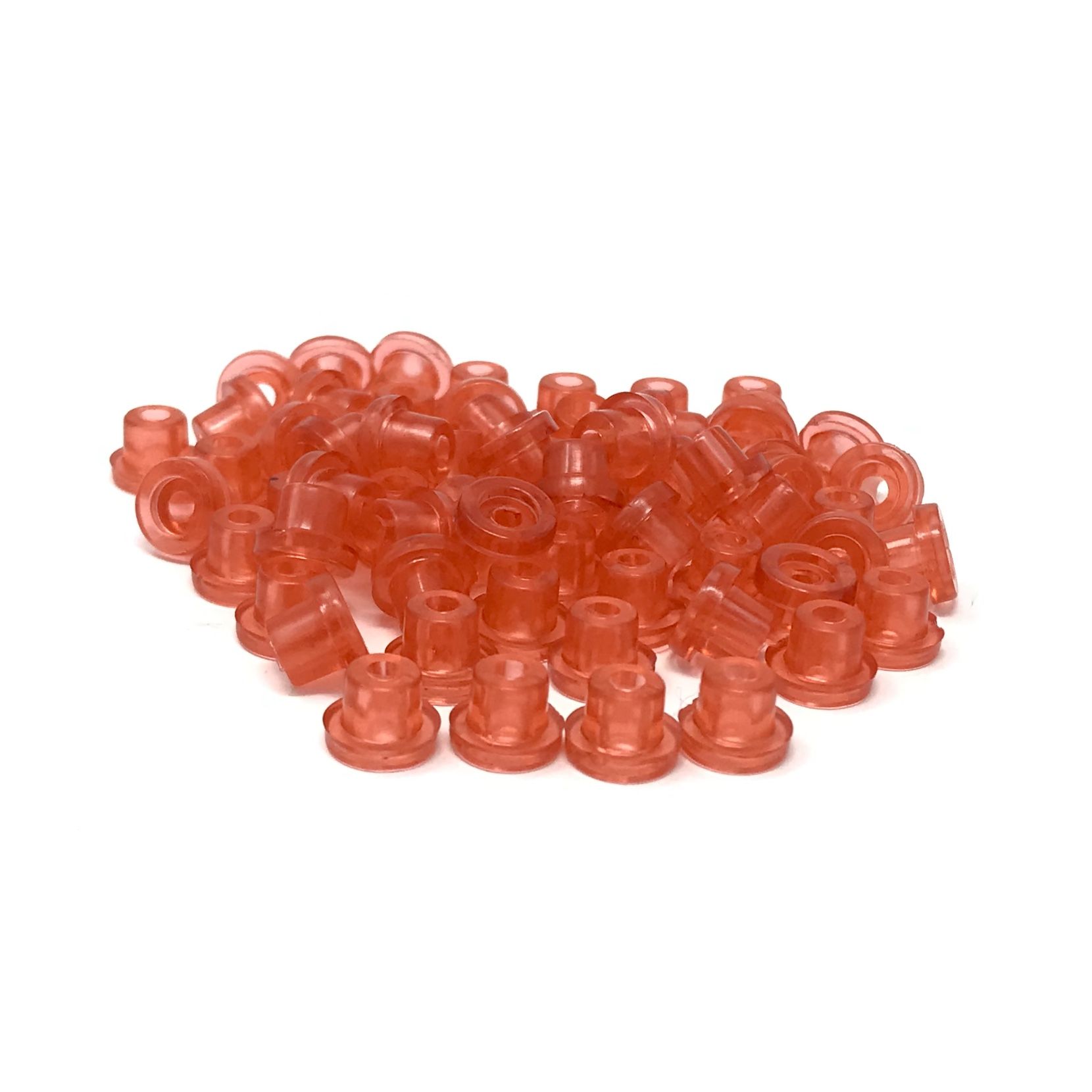 Rubber Hard Nipples - Red