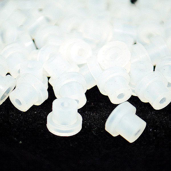 High Class Silicone Nipple With Baffle - White