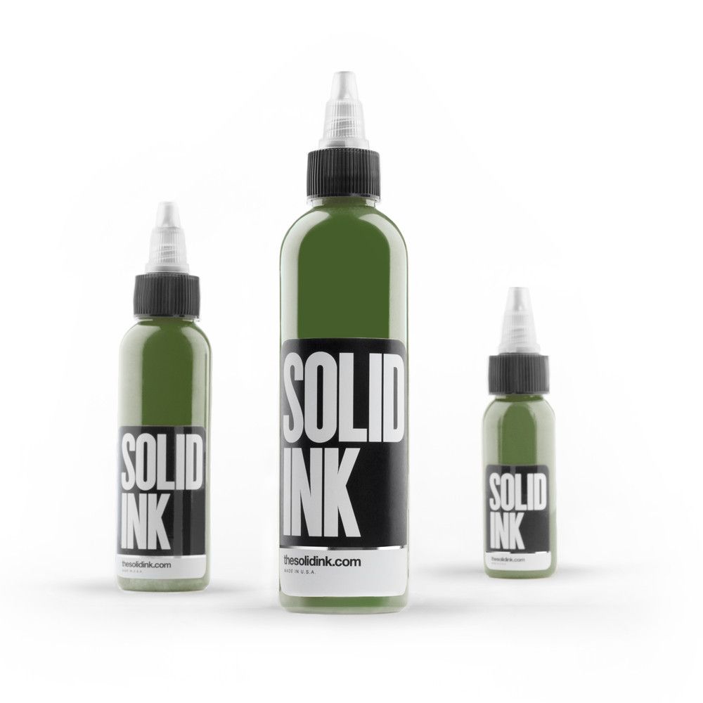 Olive - Solid Ink