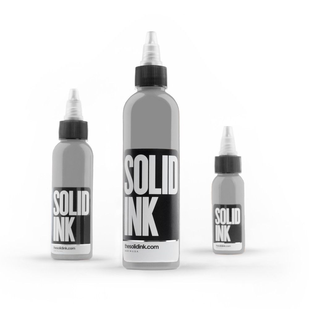 Silver - Solid Ink