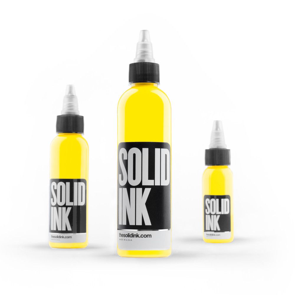 Yellow - Solid Ink