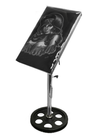 Stainless Steel Tattoo Arm Rest Designed By Chente - Lady