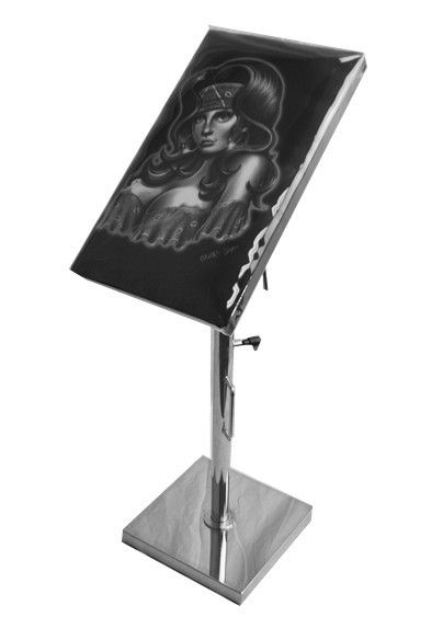Stainless Steel Tattoo Arm Rest Designed By Chente - Lady