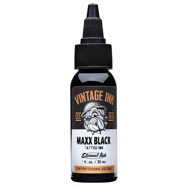 1oz Maxx Black (Vintage Ink) - Eternal Ink