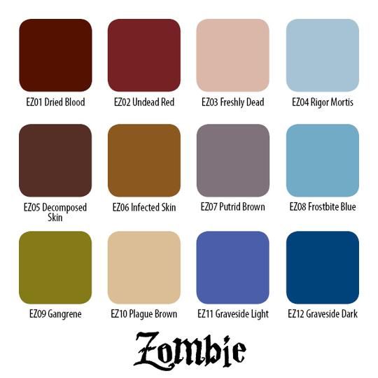 Zombie Color Set - Eternal Ink