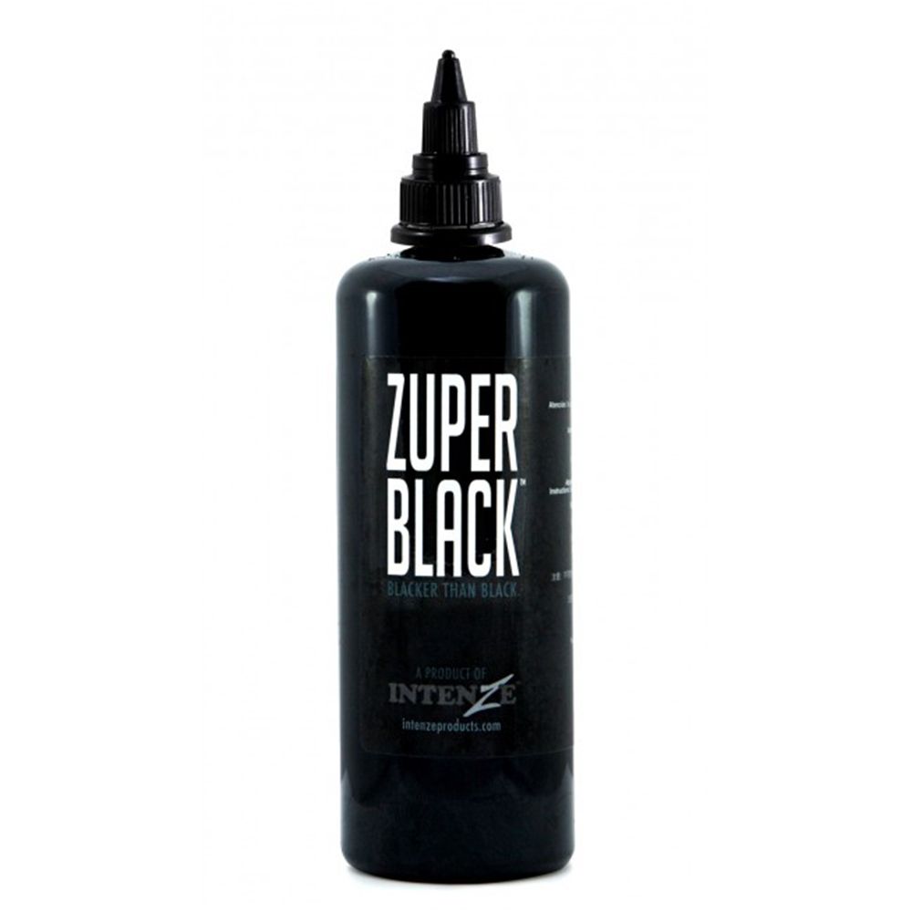 Zuper Black - Intenze Tattoo Ink